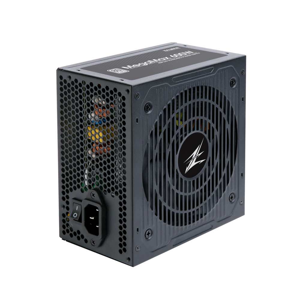 Napájací zdroj ZALMAN ZM600-TXII MegaMax,  600 W,  80 PLUS1 