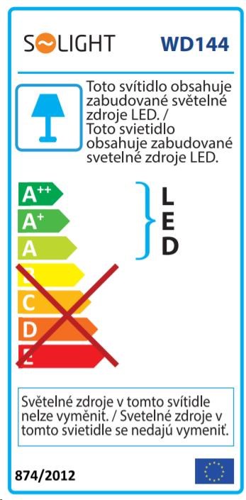 Solight LED mini panel CCT,  podhledový,  24W,  1800lm,  3000K,  4000K,  6000K,  kulatý1 