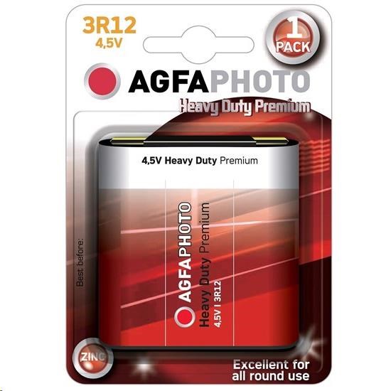 AgfaPhoto zinková baterie 4,5V, blistr 1ks0 