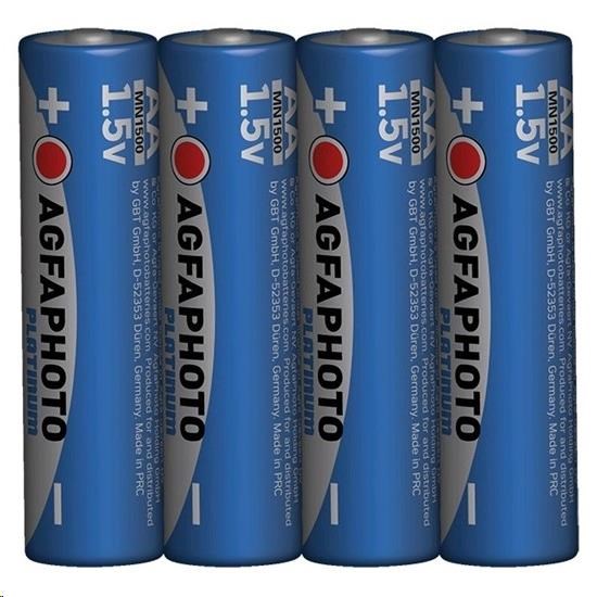 AgfaPhoto Power alkalická baterie LR06/AA, shrink 4ks0 