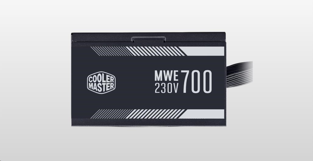 Cooler Master zdroj MWE White 700W V2,  120mm,  80+2 