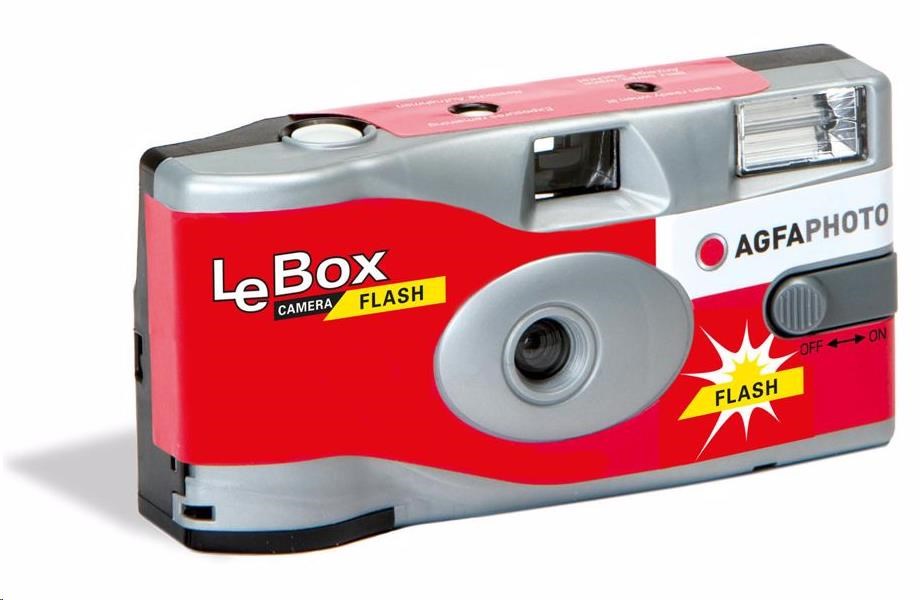 Agfaphoto LeBox Flash 400/27 - jednorázový analogový fotoaparát0 