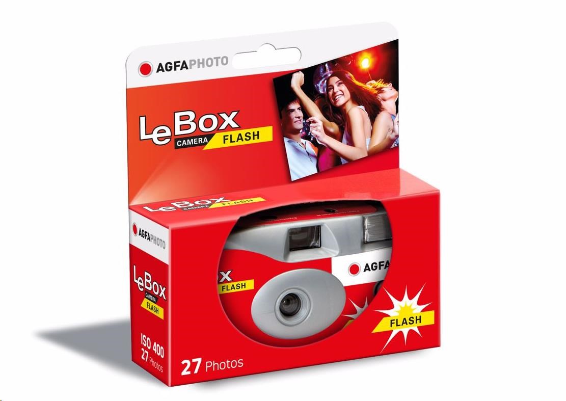Agfaphoto LeBox Flash 400/27 - jednorázový analogový fotoaparát1 