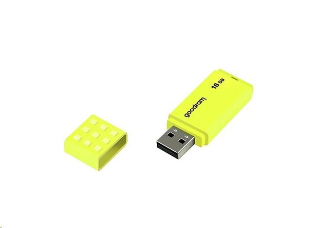 GOODRAM Flash disk 16GB UME2,  USB 2.0,  žltá0 