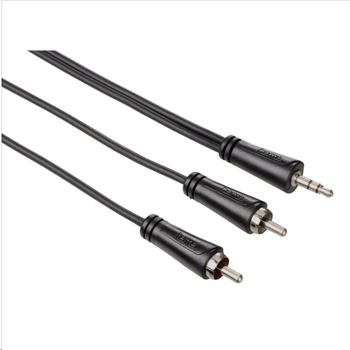 Hama audio kábel jack - 2 cinch,  1*,  5 m0 