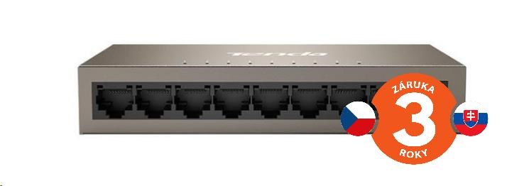 Tenda TEG1008M 8x Gigabitový stolný ethernetový prepínač0 