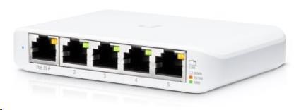 UBNT UniFi Switch USW-Flex-Mini [5xGigabit,  1xPoE In]1 