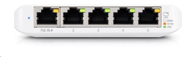 UBNT UniFi Switch USW-Flex-Mini [5xGigabit, 1xPoE In]3 