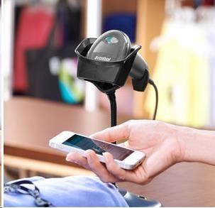 Čítačka Zebra DS4608 SR 2D čierna + USB kábel,  stojan (náhrada za DS4308)2 