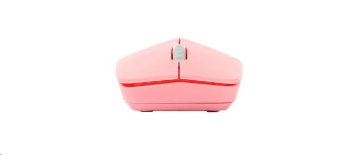RAPOO Mouse M100 Silent Komfortná tichá viacrežimová myš,  ružová3 
