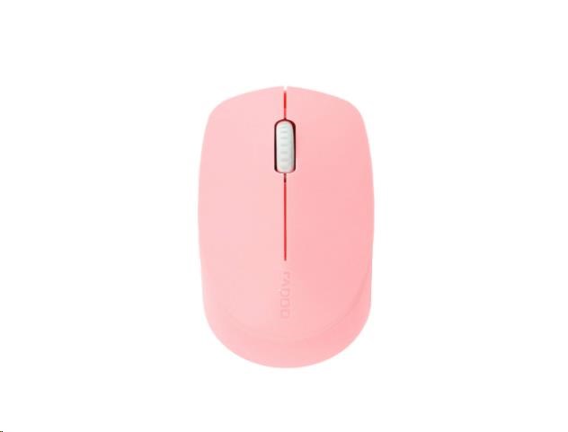 RAPOO Mouse M100 Silent Komfortná tichá viacrežimová myš,  ružová1 