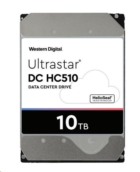 Western Digital Ultrastar® HDD 10TB (WUS721010ALE6L4) DC HC330 3.5in 26.1MM 256MB 7200RPM SATA 512E SE (GOLD WD101KRYZ)0 
