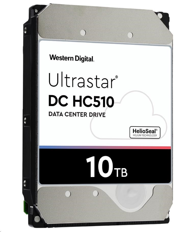 Western Digital Ultrastar® HDD 10TB (WUS721010ALE6L4) DC HC330 3.5in 26.1MM 256MB 7200RPM SATA 512E SE (GOLD WD101KRYZ)1 