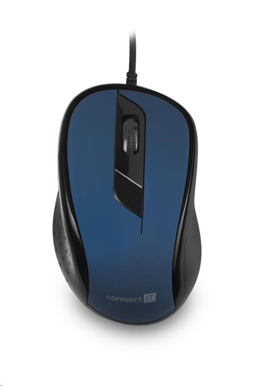 CONNECT IT Optická myš,  USB,  modrá2 