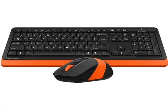 A4tech FG1010 FSTYLER set bezdrôtový. klávesnica + myš, oranžová1 