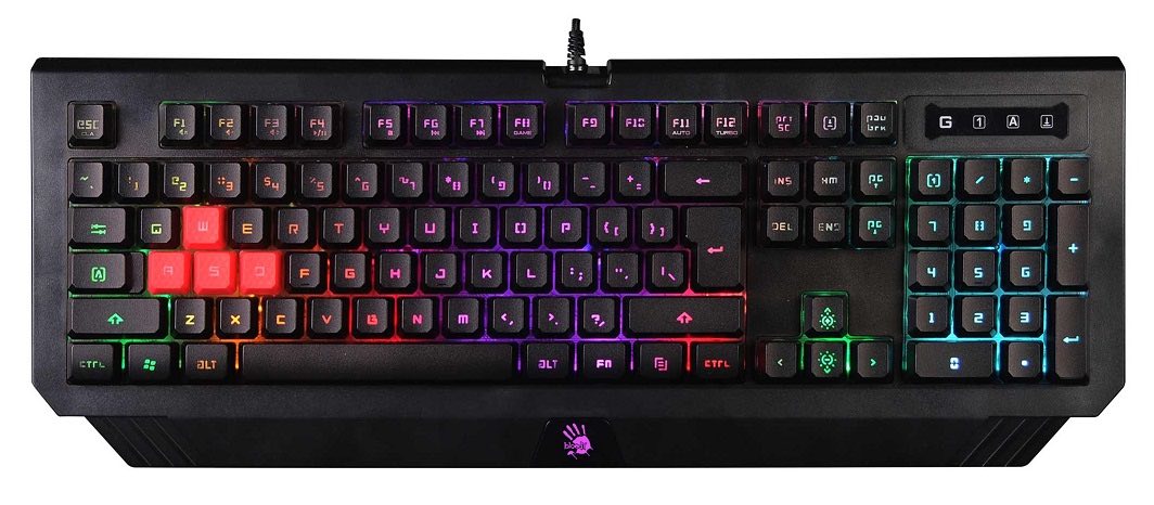 A4tech Bloody B120N podsvícená herní klávesnice, USB, CZ0 