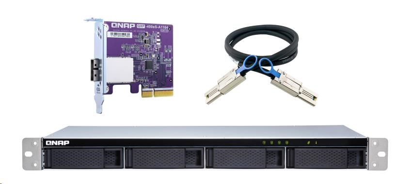 QNAP TL-R400S Rozširujúca jednotka QNAP NAS (4xSATA)2 