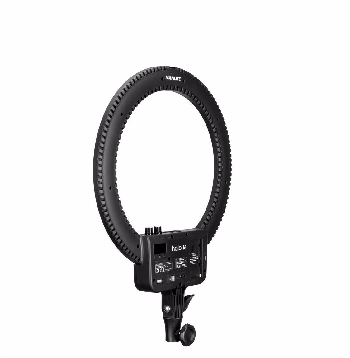 Nanlite Halo 16 LED kruhové světlo7 