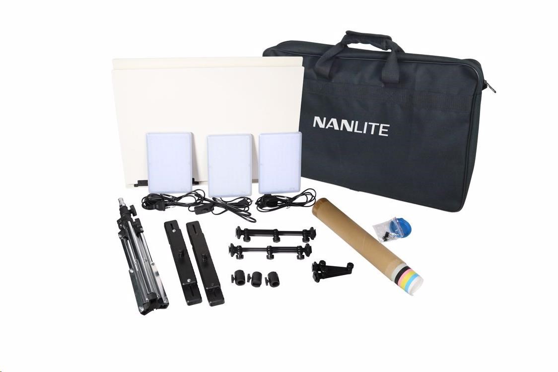 Nanlite Compac 20 Sada 3 LED světel2 