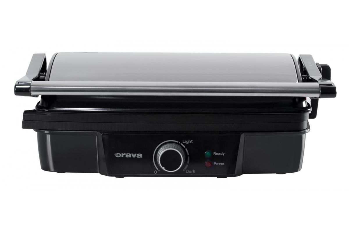 Orava Grillchef elektrický kontaktní gril, 2000 W, regulace teploty, tepelně izolovaná rukojeť7 