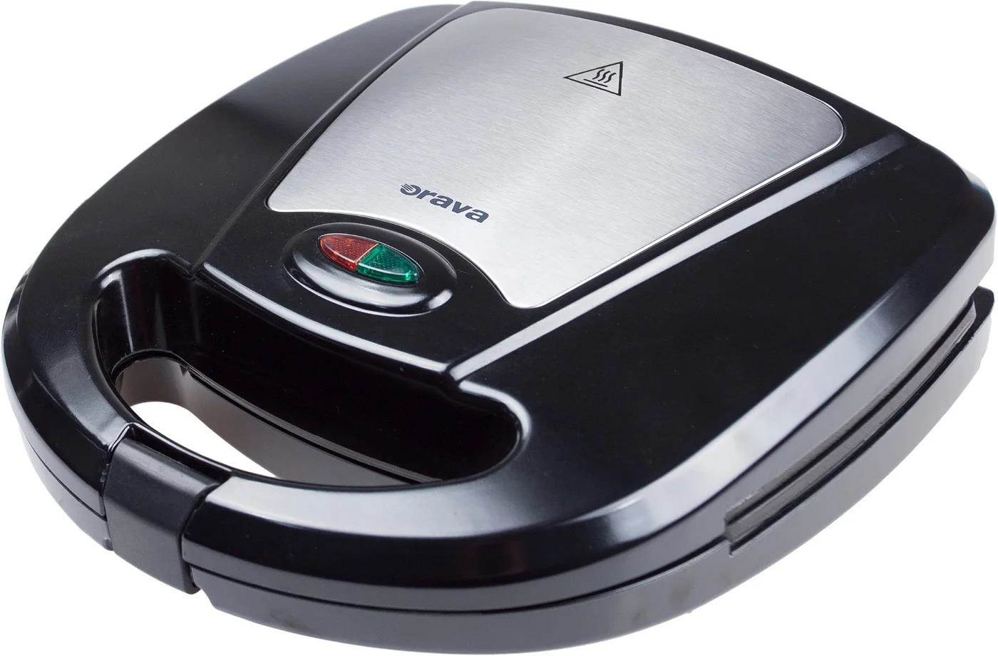ORAVA ST-300 A sendvičovač 3v1,  vyměnitelné desky,  nepřilnavý povrch,  tepelná pojistka,  Wafle,  Gril,  Toast1 