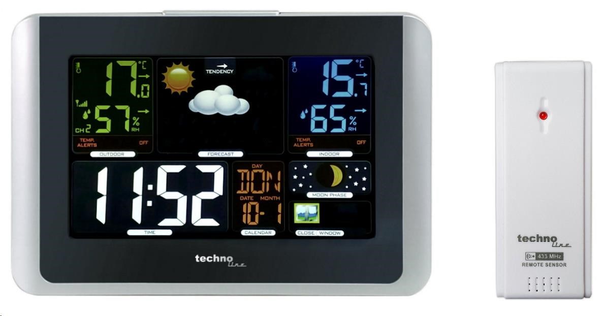 TechnoLine WS 6442 - meteorologická stanice1 