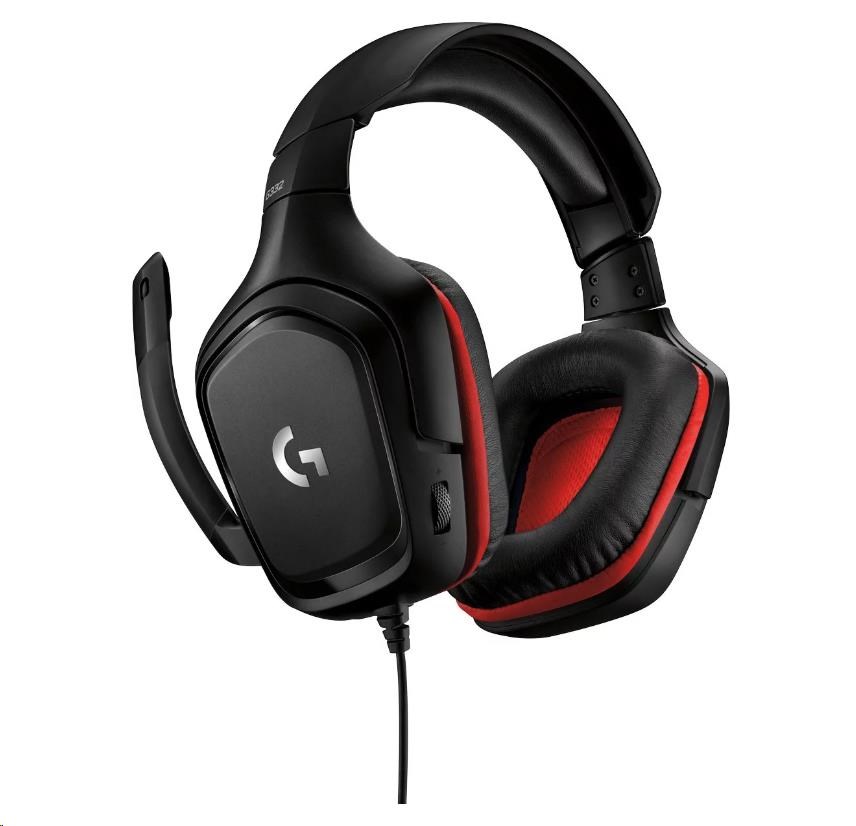 Logitech herní sluchátka G332 Wired3 