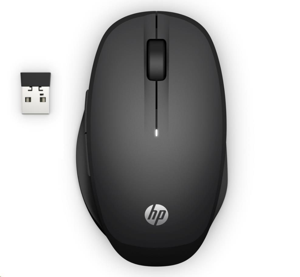 Myš HP - Dual Mode 300 Mouse,  bezdrôtová,  čierna1 