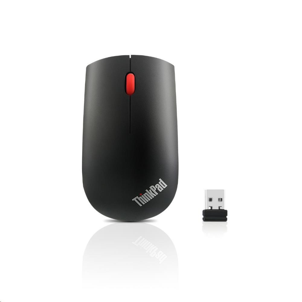 LENOVO myš bezdrátová ThinkPad Wireless Mouse - 1200dpi,  USB,  čierná0 