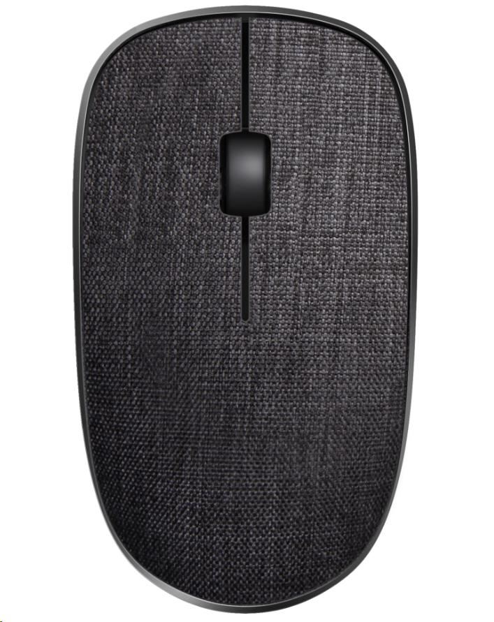 RAPOO myš M200 Plus Viacrežimová bezdrôtová myš s textilným krytom,  čierna2 