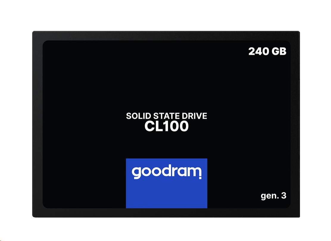 GOODRAM SSD CL100 Gen.3 240 GB SATA III 7 mm,  2, 5