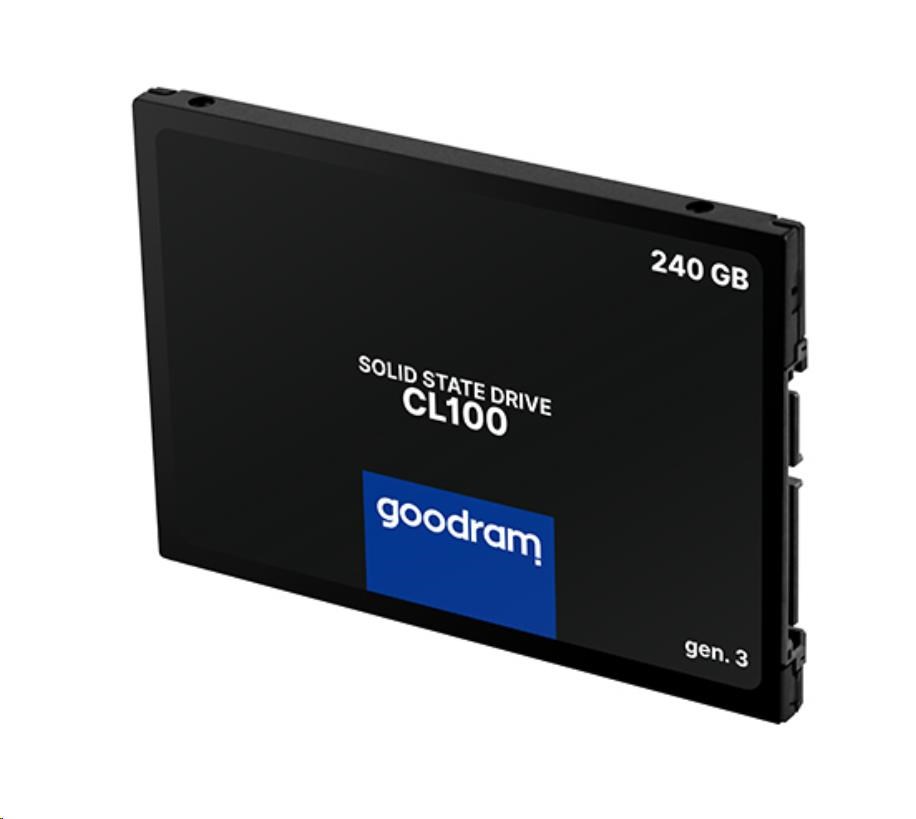 GOODRAM SSD CL100 Gen.3 240 GB SATA III 7 mm,  2, 5