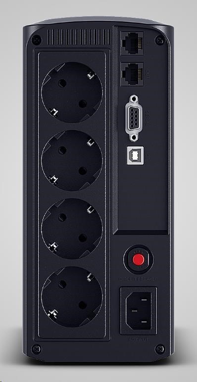 CyberPower Value PRO SERIE GreenPower UPS 1000VA/550W, zásuvky SCHUKO1 