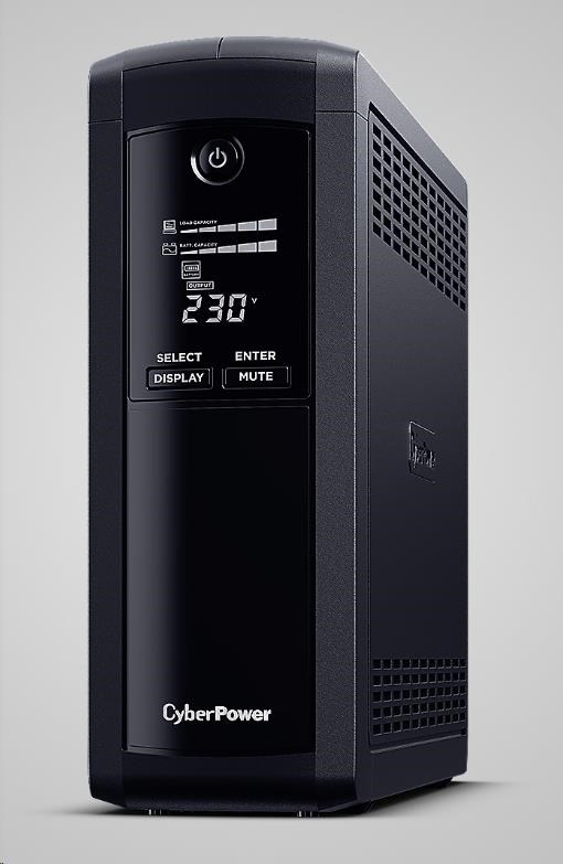 CyberPower Value PRO SERIE GreenPower UPS 1200VA/ 720W,  FR zásuvky0 