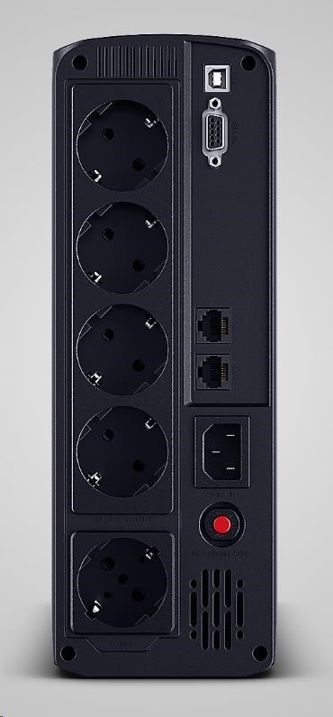 CyberPower Value PRO SERIE GreenPower UPS 1200VA/ 720W,  zásuvky SCHUKO1 