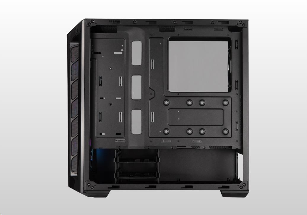 Cooler Master case MasterBox MB520 ARGB,  E-ATX,  Průhledná bočnice,  3x 120mm ARGB Fan,  1x 120mm Fan,  Černá0 