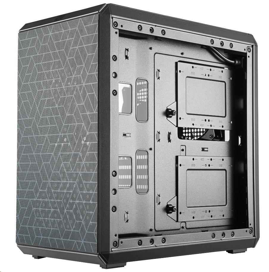 Cooler Master case MasterBox Q500L,  ATX,  Průhledná bočnice,  1x 120mm Fan,  Černá7 