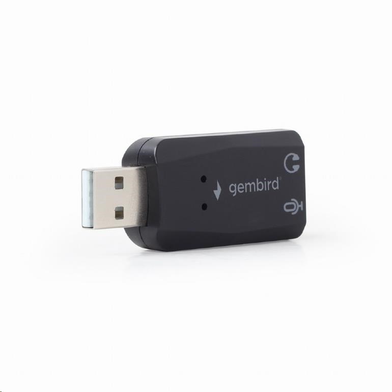 GEMBIRD Adaptér USB zvuková karta,  Virtus Plus0 