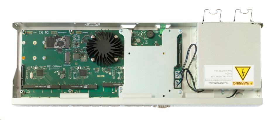 MikroTik RouterBOARD RB1100AHx4 (RB1100x4),  1.4GHz Quad-Core CPU,  1GB RAM,  13x LAN,  vč. L6 licence / /  BAZAR0 