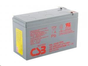 Olovená batéria CSB 12V 9Ah HighRate (8 rokov) F2 (HRL1234W F2 FR)0 
