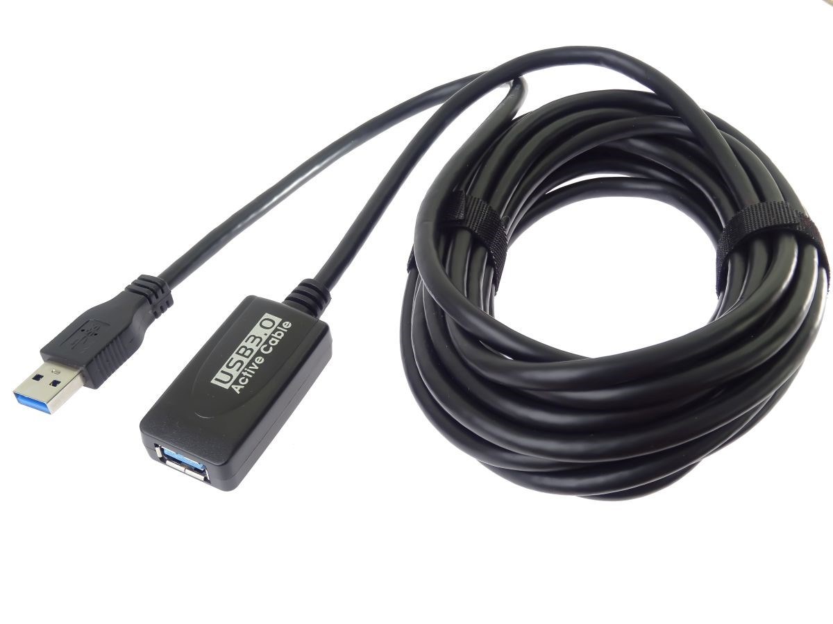 PremiumCord USB 3.0 opakovač a predlžovací kábel A/ M-A/ F 5m0 