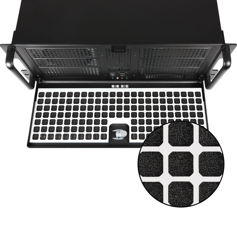 CHIEFTEC Rackmount 4U ATX/ EATX,  UNC-411E-B-OP,  čierna,  bez zdroja napájania3 