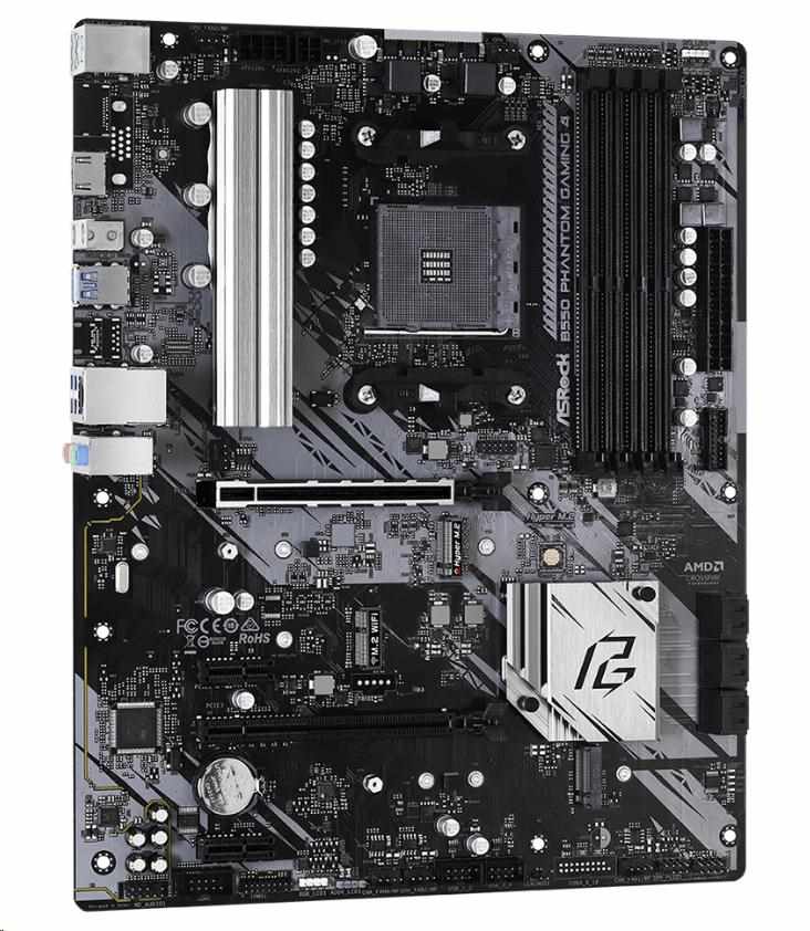 ASRock MB Sc AM4 B550 Phantom Gaming 4,  AMD B550,  4xDDR4,  HDMI0 