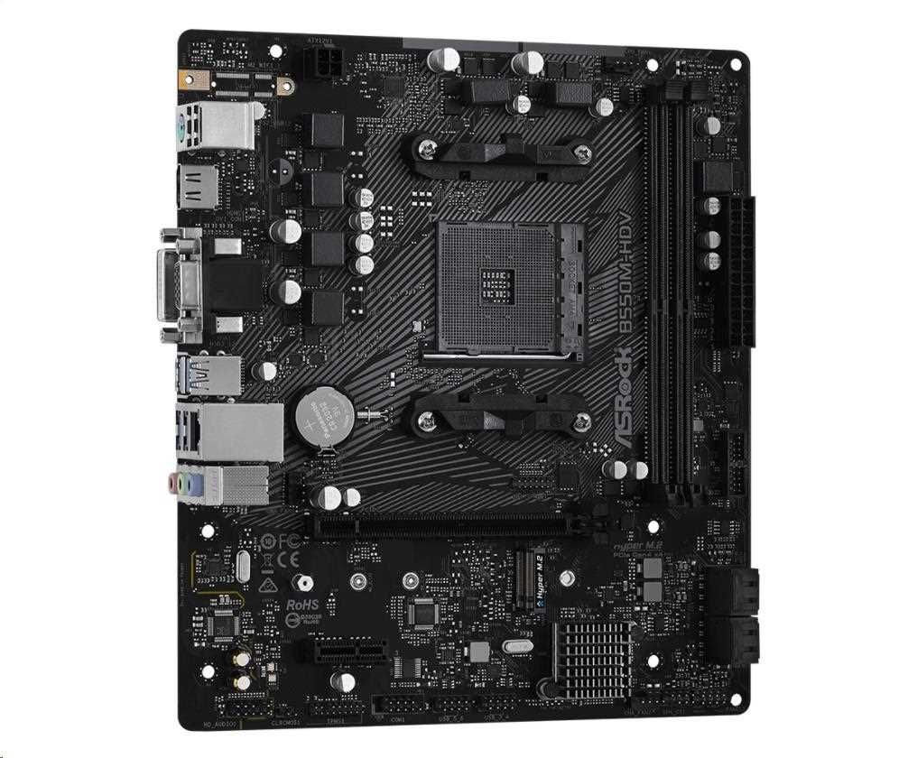 ASRock MB Sc AM4 B550M-HDV,  AMD B550,  2xDDR4,  HDMI,  DVI2 