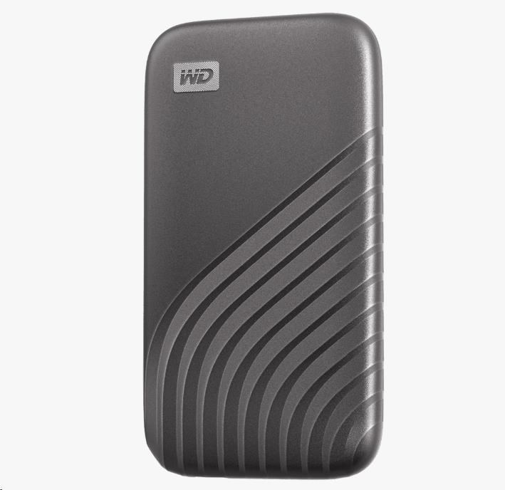 SanDisk WD My Passport SSD externý 2 TB ,  USB-C 3.2 ,  1050/ 1000MB/ s R/ W PC a Mac ,  farba space gray2 