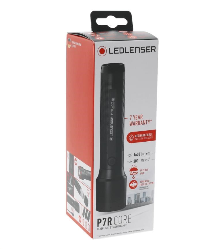 LEDLENSER P7R CORE ruční svítilna5 