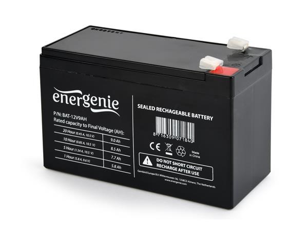 GEMBIRD ENERGENIE Batéria pre záložné napájanie, 12V, 9AH0 