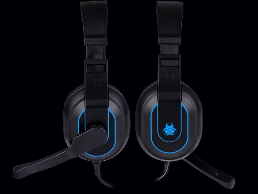 TRACER herní sluchátka s mikrofonem BATTLE Radian RGB FLOW5 