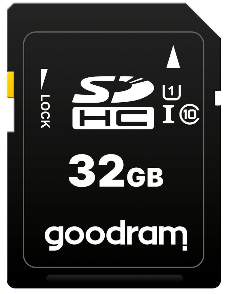Karta GOODRAM SDHC 32 GB (R:100/ W:10 MB/ s) UHS-I Class 100 