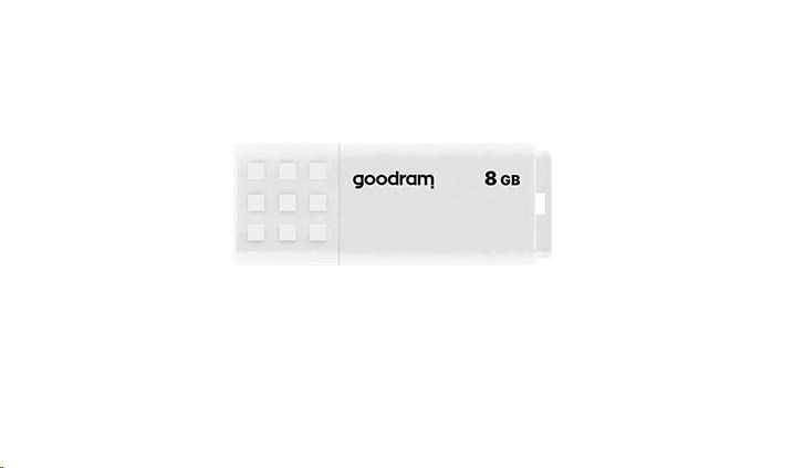 GOODRAM Flash Disk UME2 8GB USB 2.0 biela1 